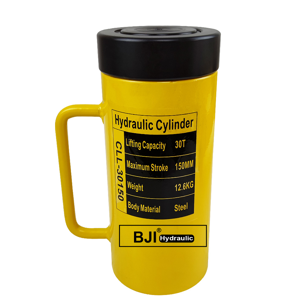 Silinder Hidraulik Tunggal Bertindak Rendah Kunci Nut 30 Tan