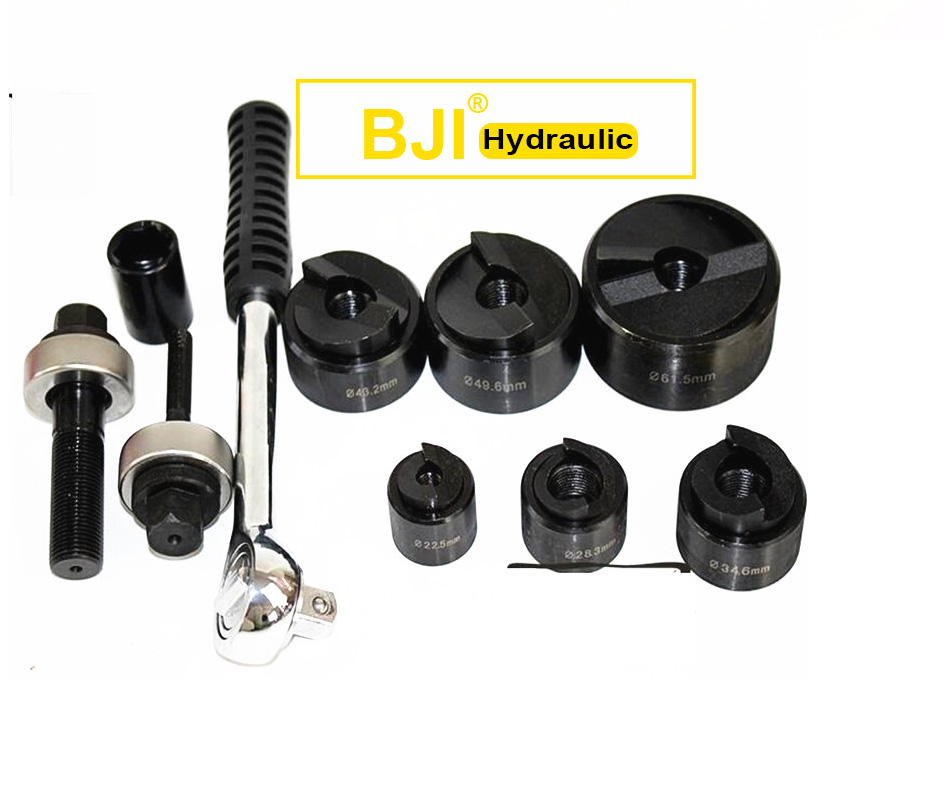 CC-60 Alat Punch Lubang Manual Kisaran Lubang 22,5mm-61,5mm Tekanan 6T Ketebalan Lembaran 2mm atau Kurang