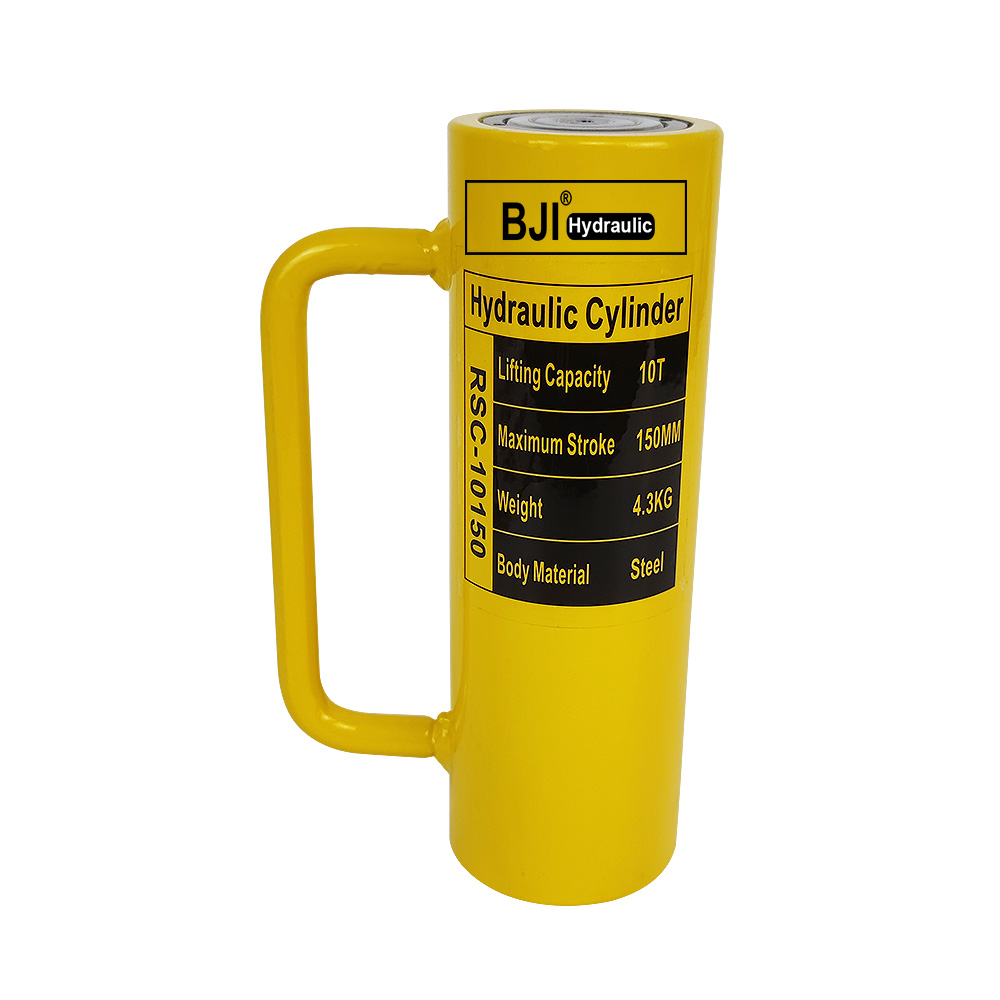 RSC-10150 10 Ton Neqs Twaħħil Uniku Jiġġibbuċċja Iddrawlika Silinder Jack