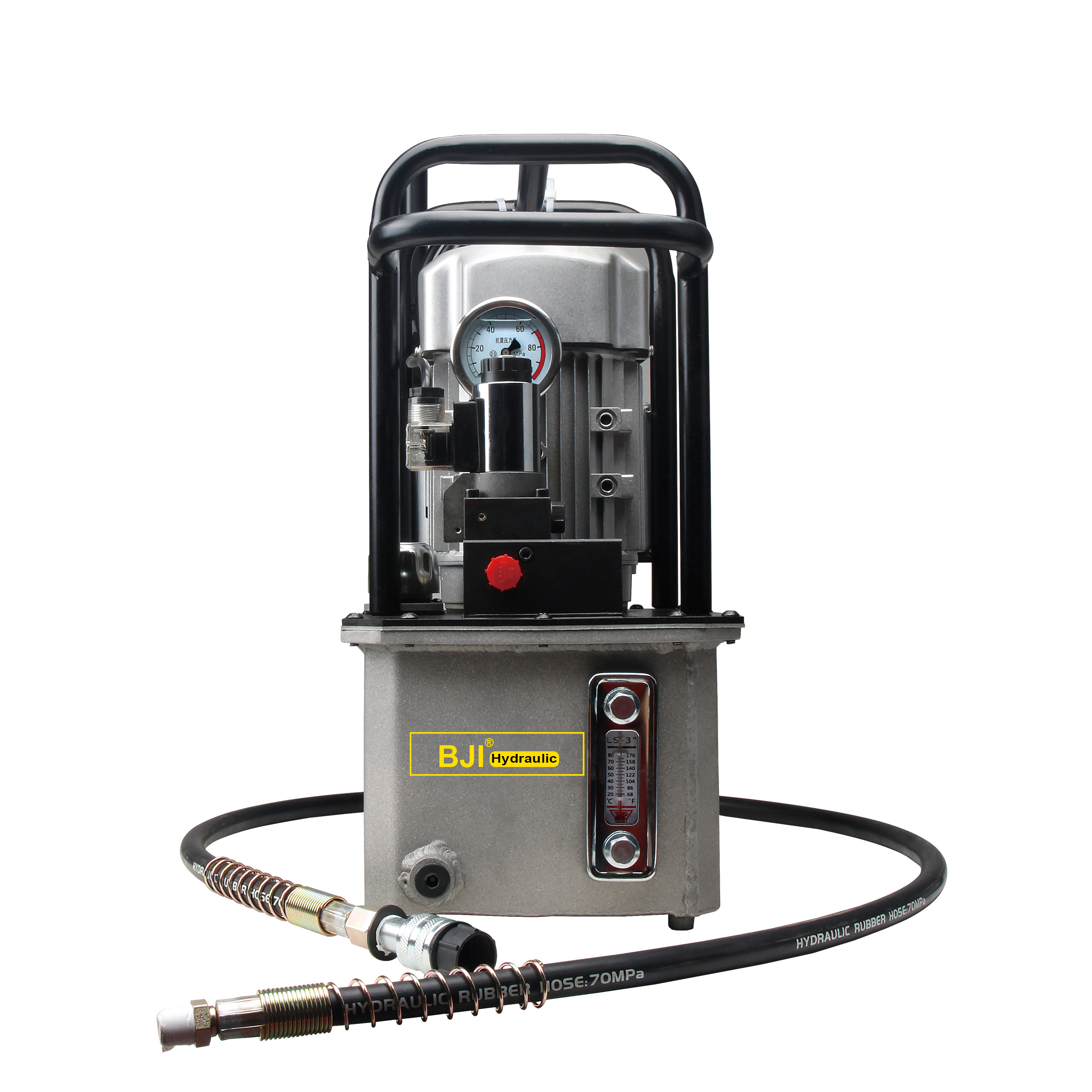 MER-218EB Elektriese Oliepomp Fabriek 700 Bar Hoëdruk Hidrouliese Pomp 0.75kW Portabele Werskikking Na-spanning Toepassings