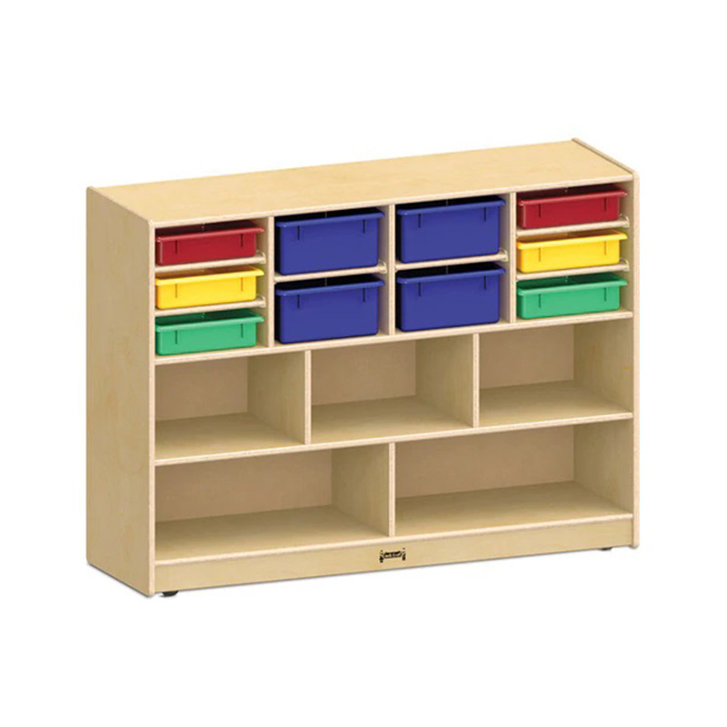  CN0010 Wood Kid Toy Storage Classroom Cabinet