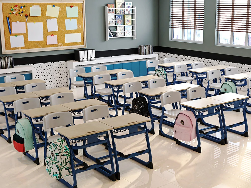 Features of spliced tables and chairs