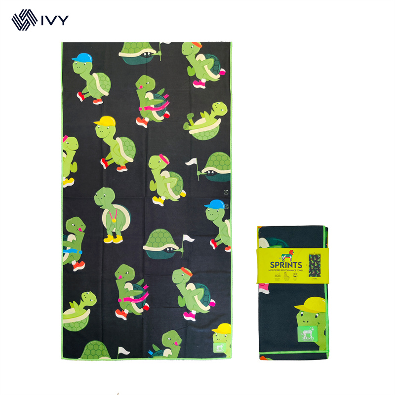 Cartoon beach towel