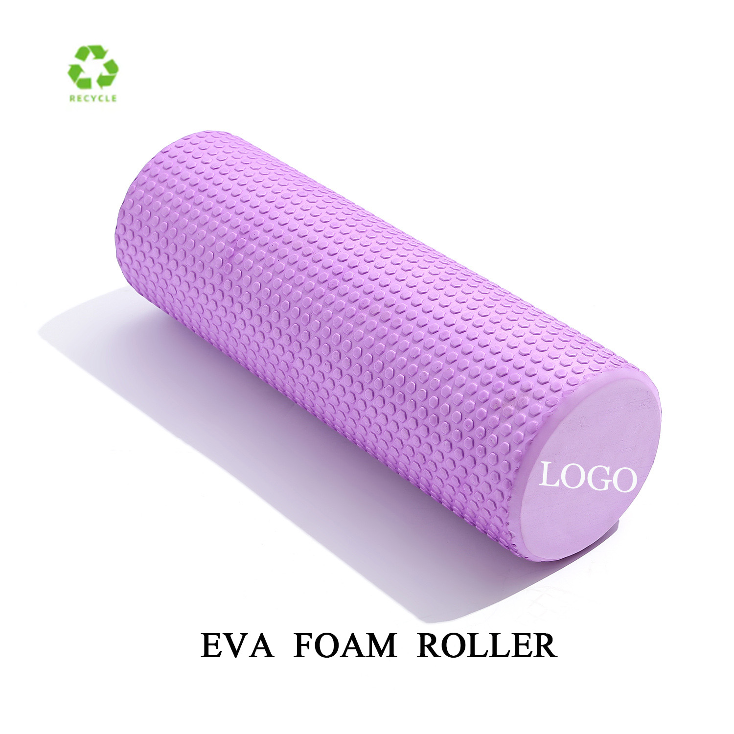 Tilpasset Logo Eva Fitness Foam Roller Øvelse Høy Densitet Rollere