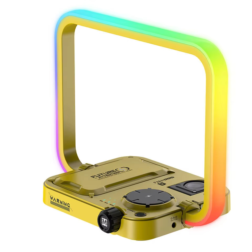 Wireless Charging Smart Night Light Multifunctional LED Bedroom Bedside Lamp Creative Atmosphere Colorful Table Lamp