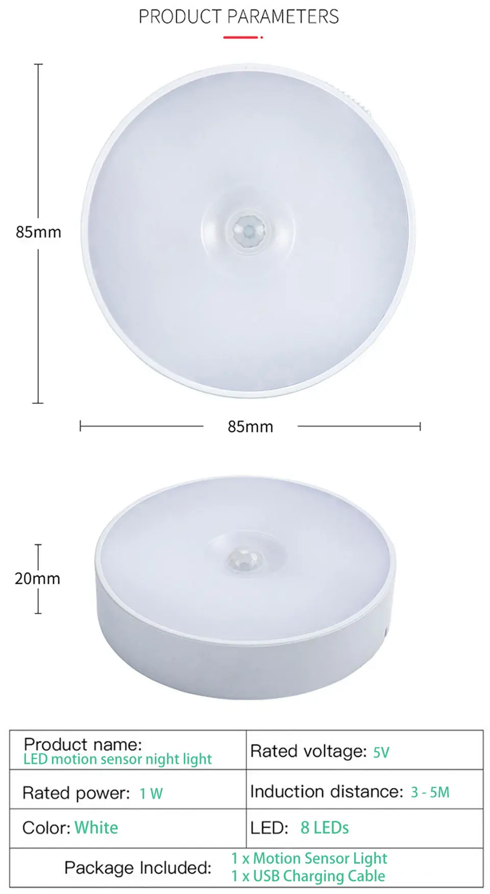 motion sensor light rgb night light usb rechargeable led lamp home room decoration ambient lights -13