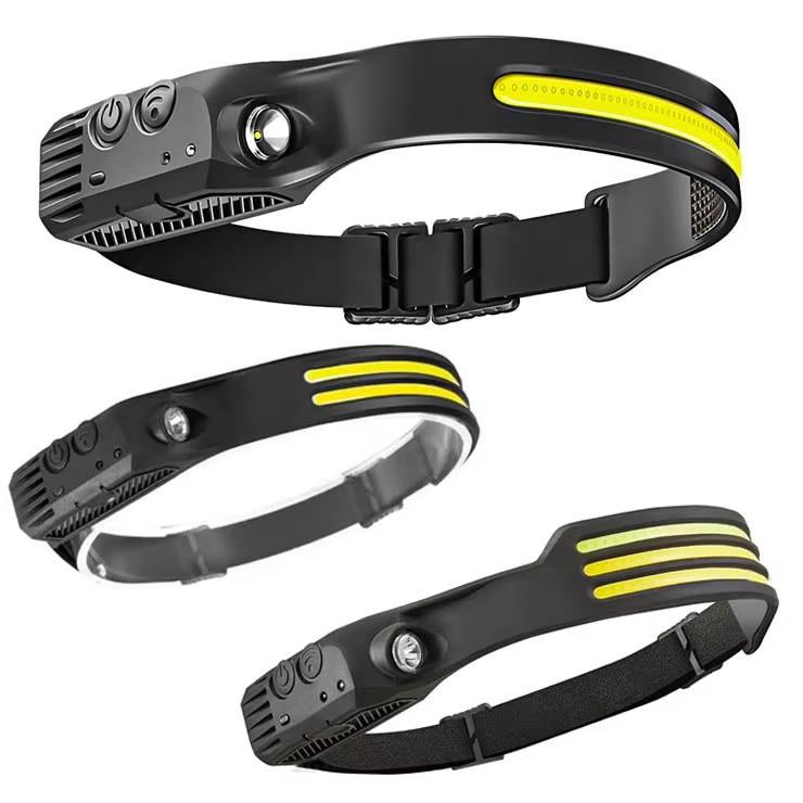 COB Induction Headlamp: Ultra-Long Battery Life, a Camping Must-Have!