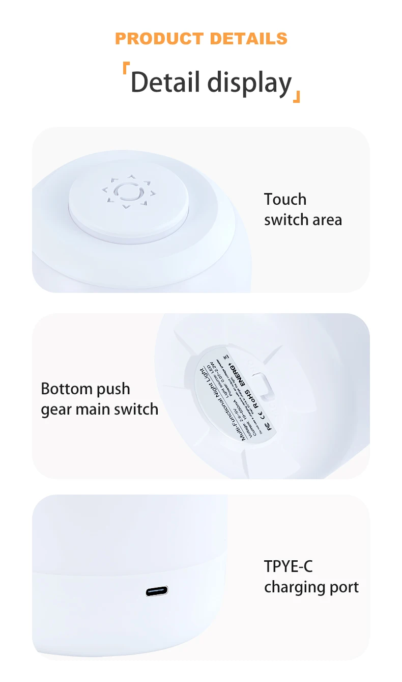 touch lamp night lights usb led table lamp bedside lamp bedroom lamp with touch sensor portable read book lights for kids gifts-11