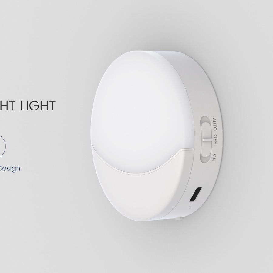  Induction Night Light Motion Sensor USB Rechargeable Body Sensor Smart Home Lamp