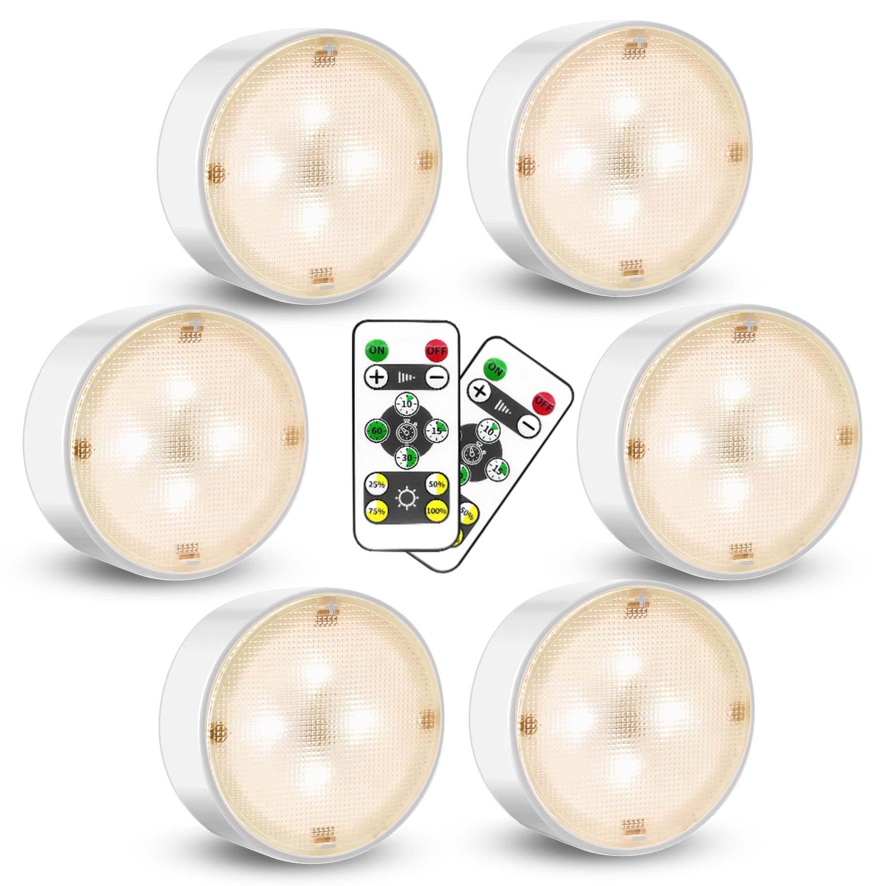 Led Puck Light with Remote Control