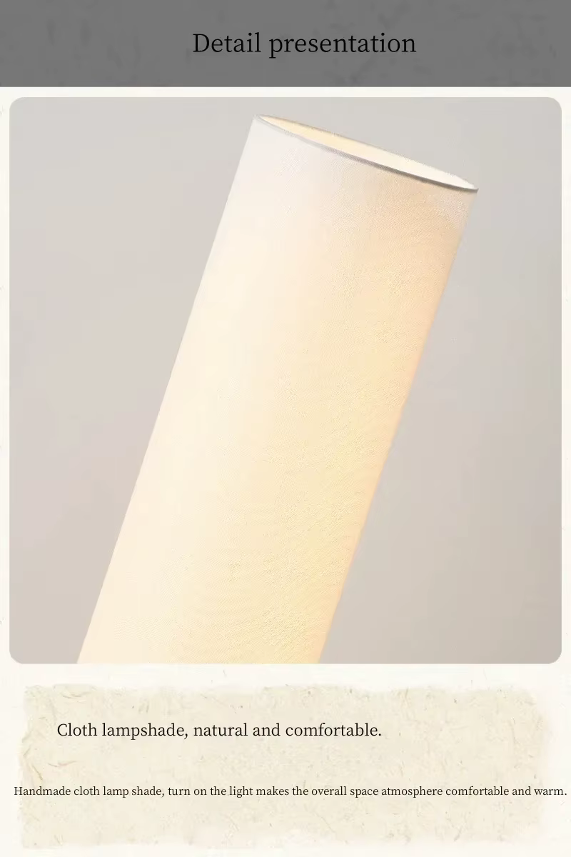 japanese style quiet and zen style floor lamp retro new chinese walnut color living room bedroom tea room designer sofa lamp-10