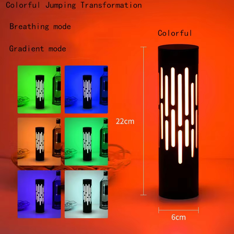 LED Charging Retro Outdoor Portable Camping Light Bar Restaurant KTV Bar Decoration Atmosphere Light Home Bedroom Night Light