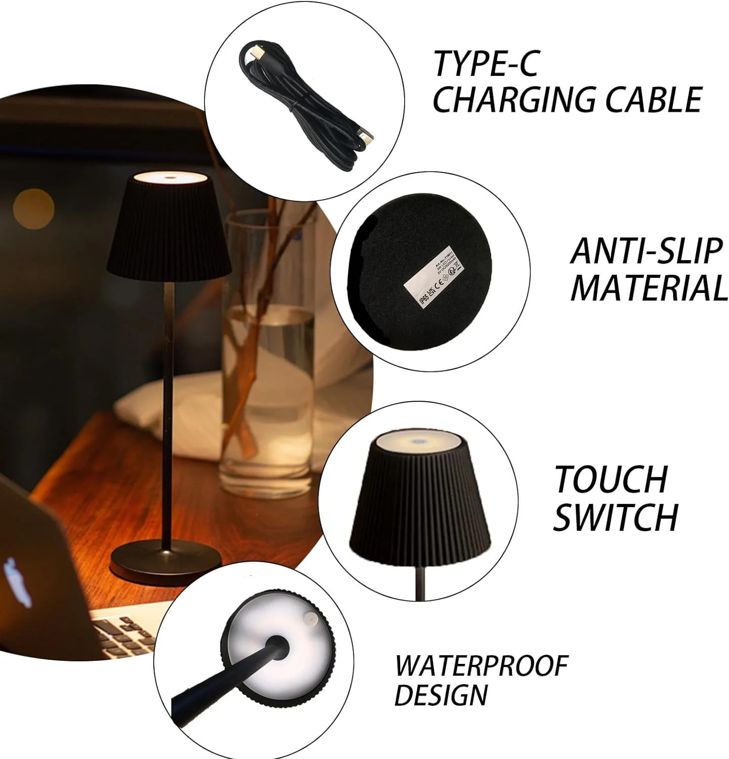 led desk lamp bar restaurant ambiance wireless table lamps study office light waterproof touch lamps for bedroom hotel bar-6