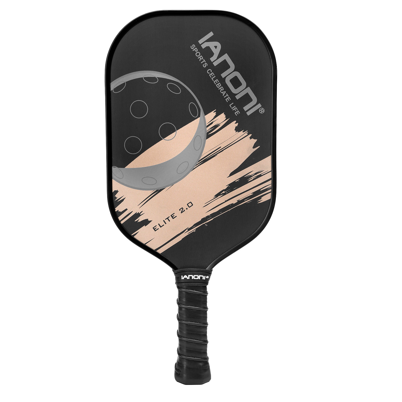 ELITE2.0 T700 Raw Carbon Dual Layer PP Honeycomb + Single Layer Paper Honeycomb Pickleball Paddle