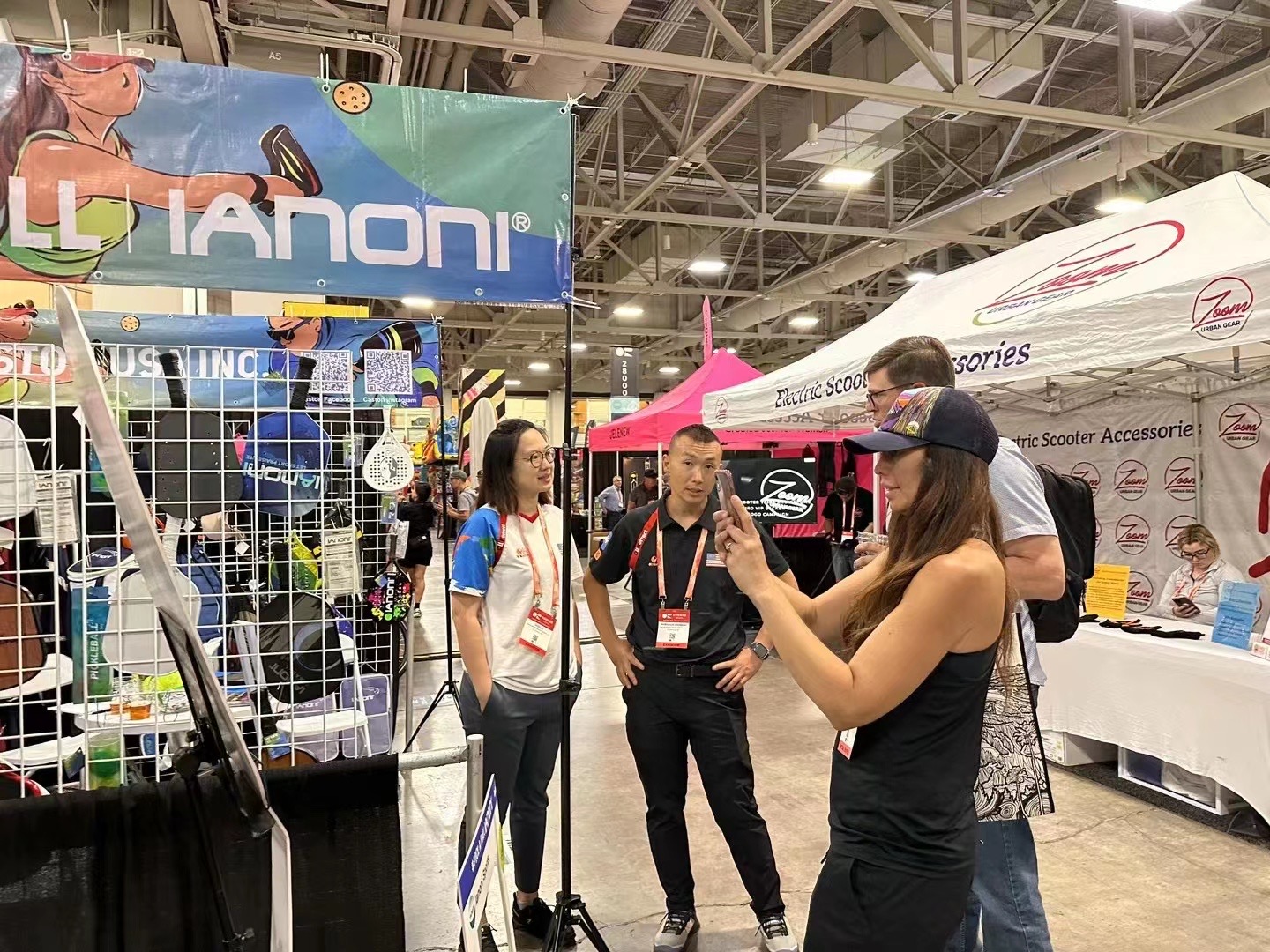 “Let Sport Praise Life” IANONI appears at the Salt Lake City Exhibition