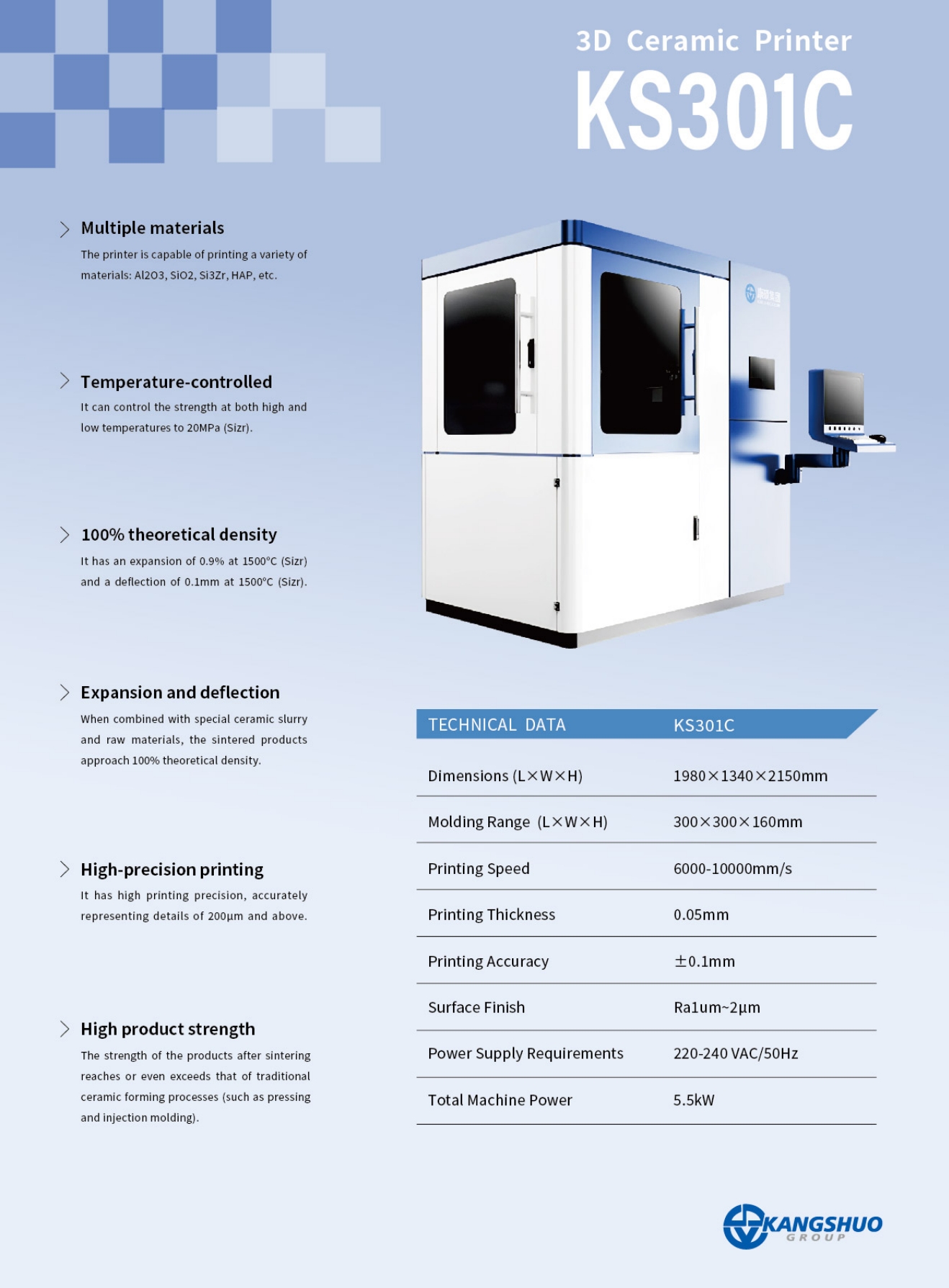 3D ceramic printer