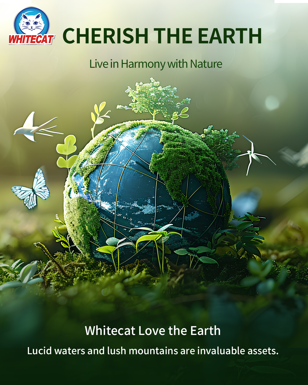 Whitecat World Earth Day Campaign