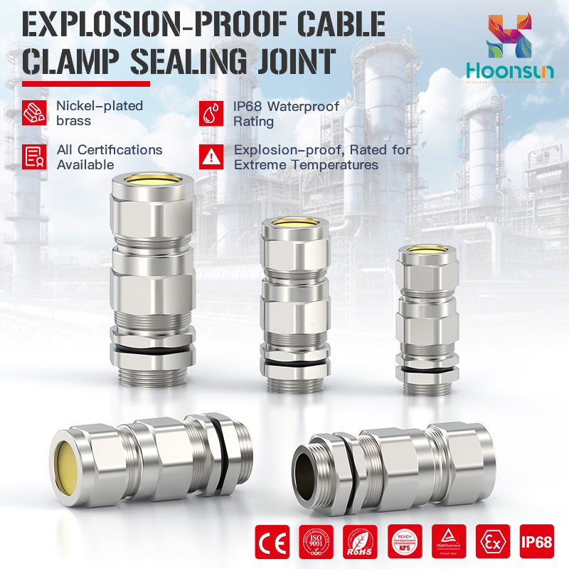 Îmbinătură etanșă pentru cleme cablu antiexplozie - EX5