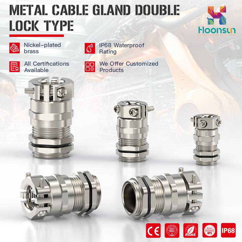 Gland tal-Kabel tal-Ilsier - Tip ta' Doppju Qflokh