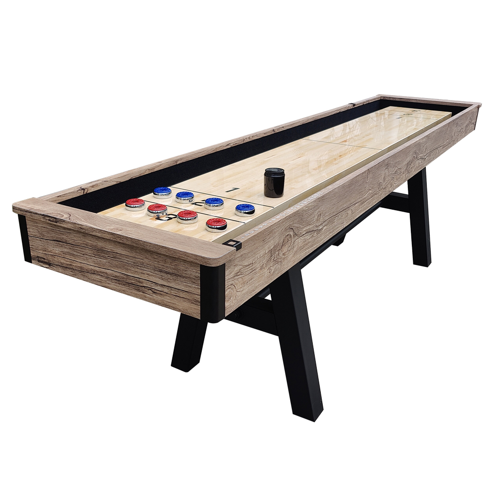 High-quality 12FT Indoor Leisure Entertainment Shuffleboard Game Dedicated Shuffleboard Table SZX-F004