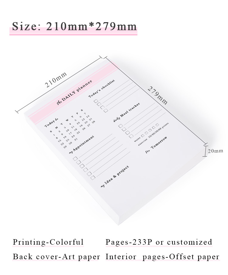 Weekly Daily Planner Comprehensive Weekly & Daily Planner supplier