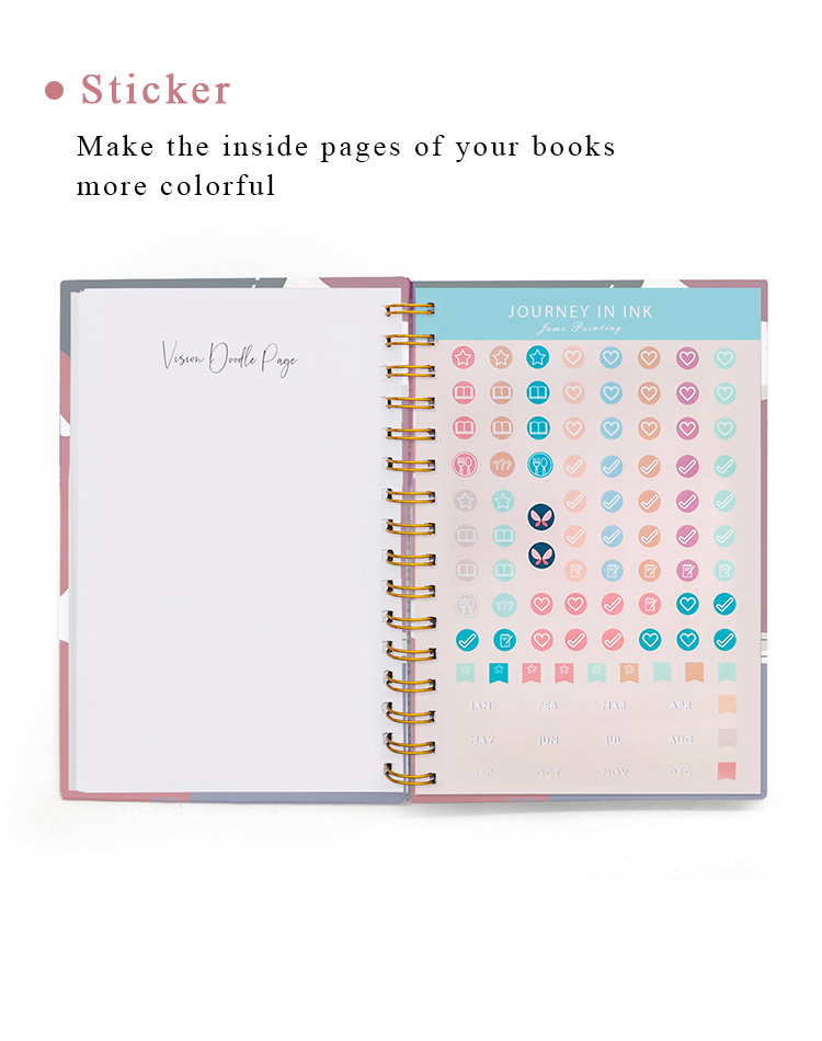 Customize Spiral Planner Versatile Organizer for Daily Tasks factory