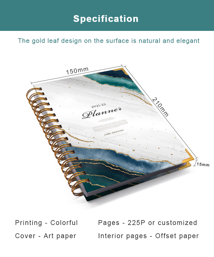 Corner Guard Spiral Planner Protect Your Desktop Edges with Durable Material manufacture