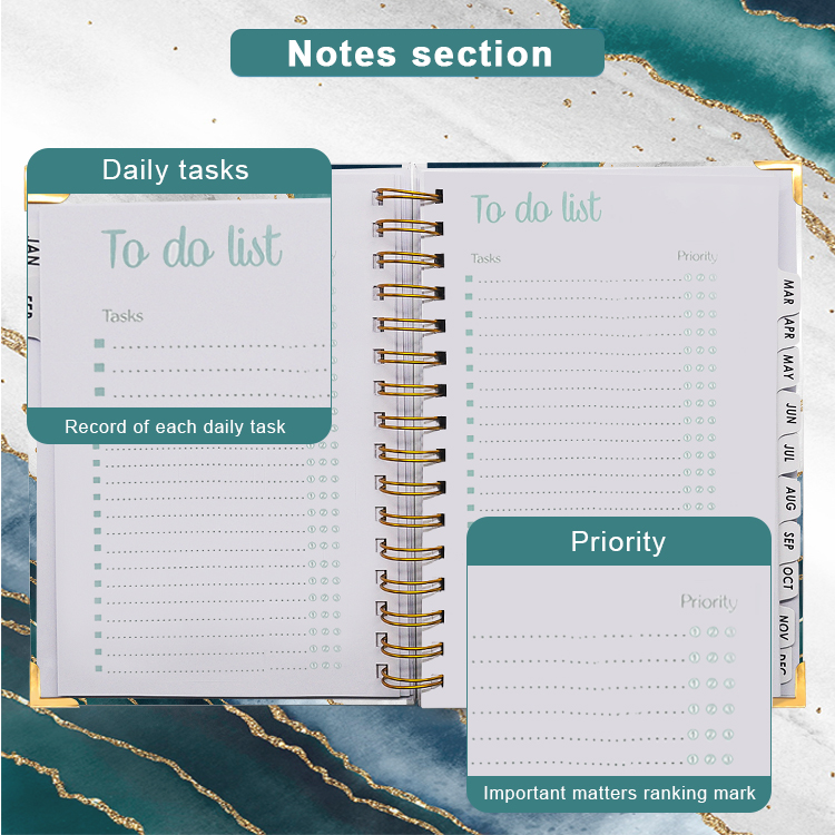 Corner Guard Spiral Planner Protect Your Desktop Edges with Durable Material supplier