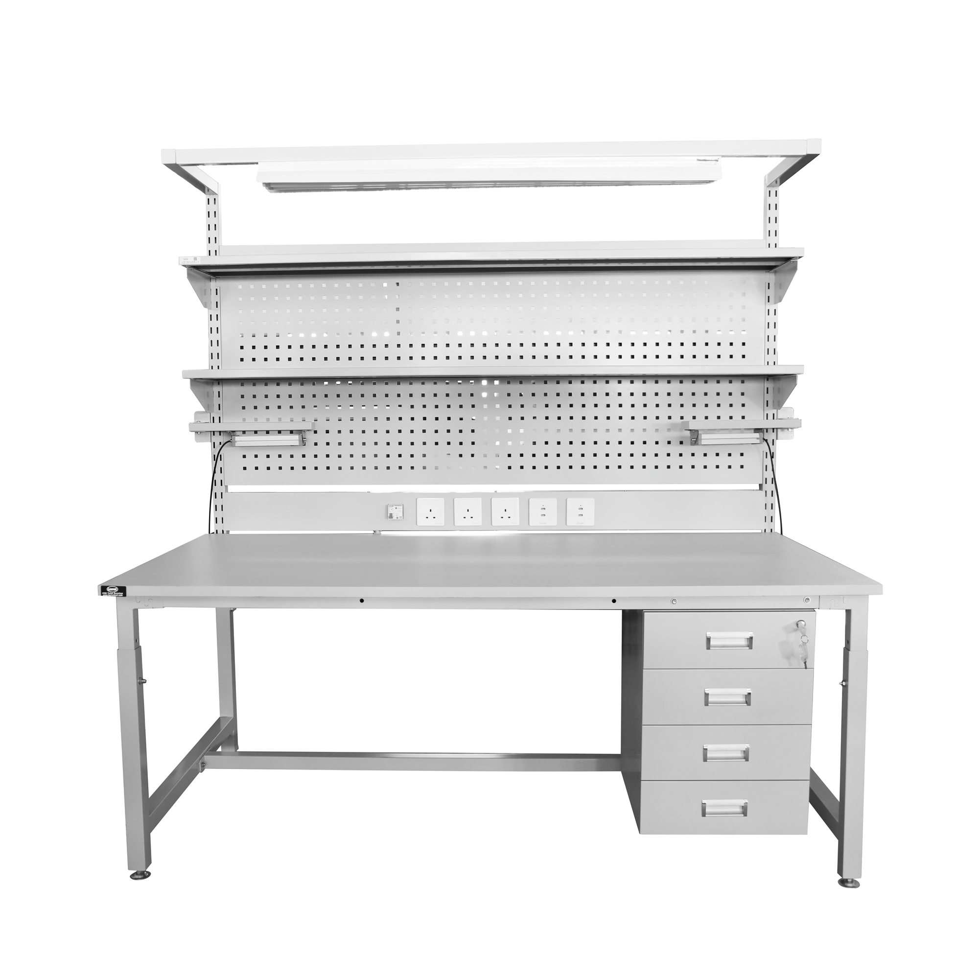 린올 LN-SAW_060 캐비닛이 있는 ESD 작업대