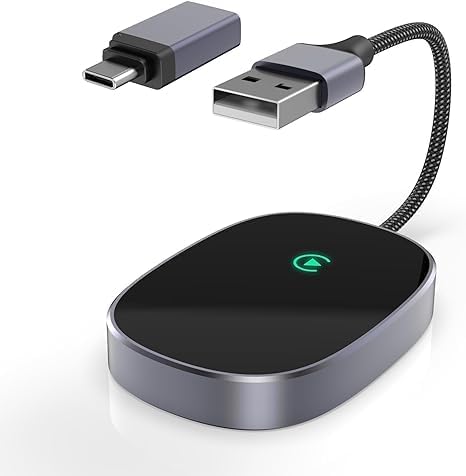Fuallwin New Design Usb Wireless Carplay Adapter Kabelloses Car Play Adaptador Coche Draadloze Car Carplay Box Dongle