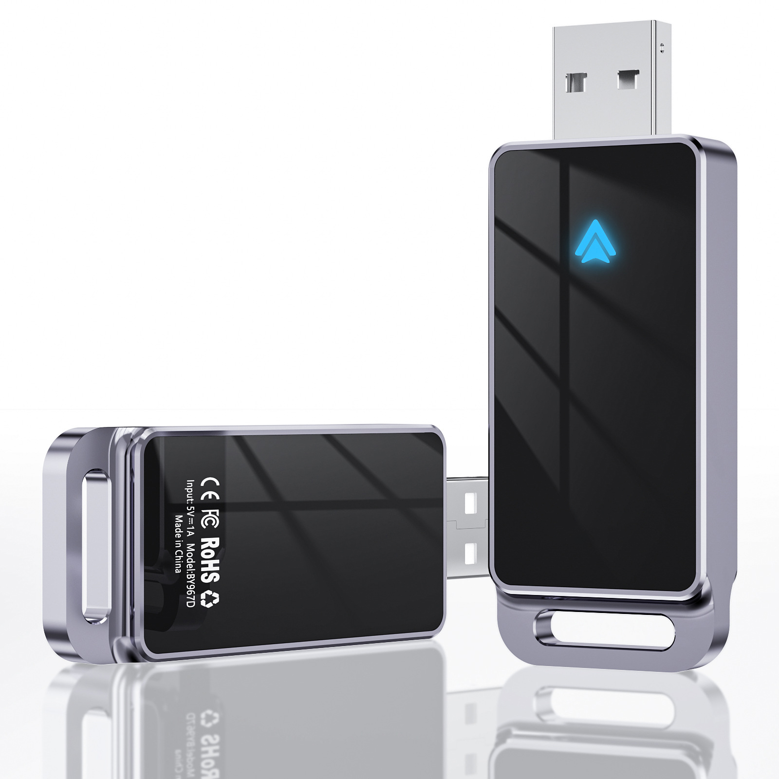 Fuallwin Portable Carro USB Wireless Carplay Dongle Adaptador Universal Drahtloser wired Carplay Adapter for Car