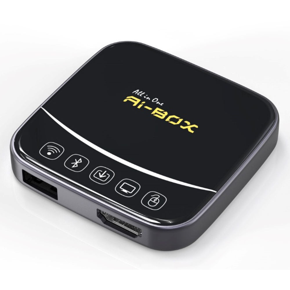 Fuallwin 3 in 1 boîte carplay Carplay Ai Box Mirror Wired Wireless Car Play Ai Adapter Android Auto carplay sem fio Multimedia CarPlay Tv Box for Cars