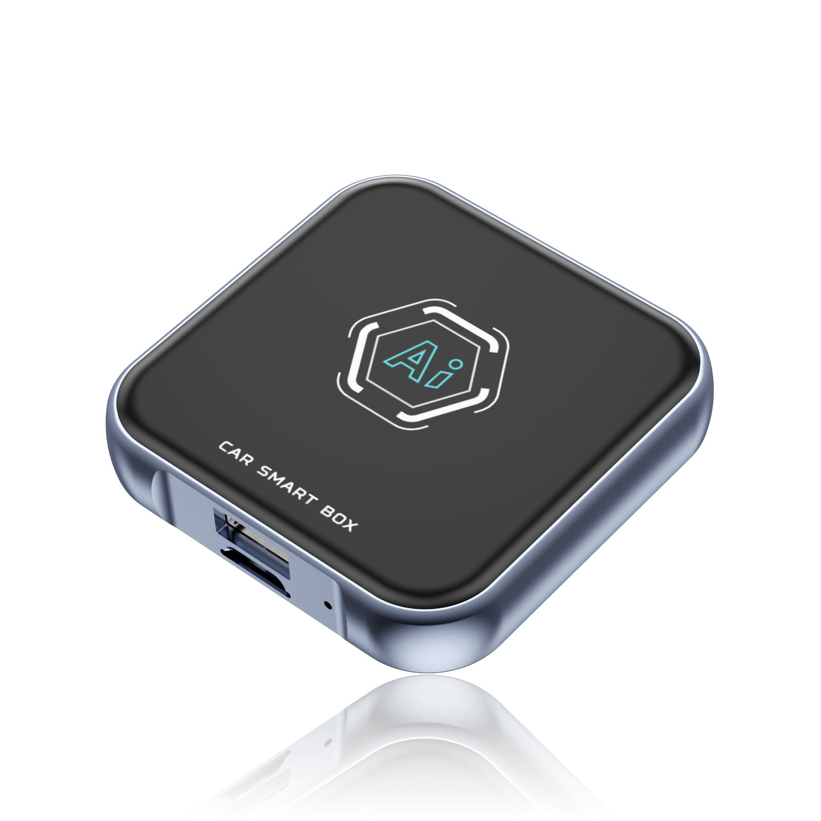 OEM ODM gioco senza fili 3 in 1 Wireless Carplay Ai Box Adaptador caja carplay ai 2+16G Car Play Android 13 Adapter for apple iphone Supports TF Card