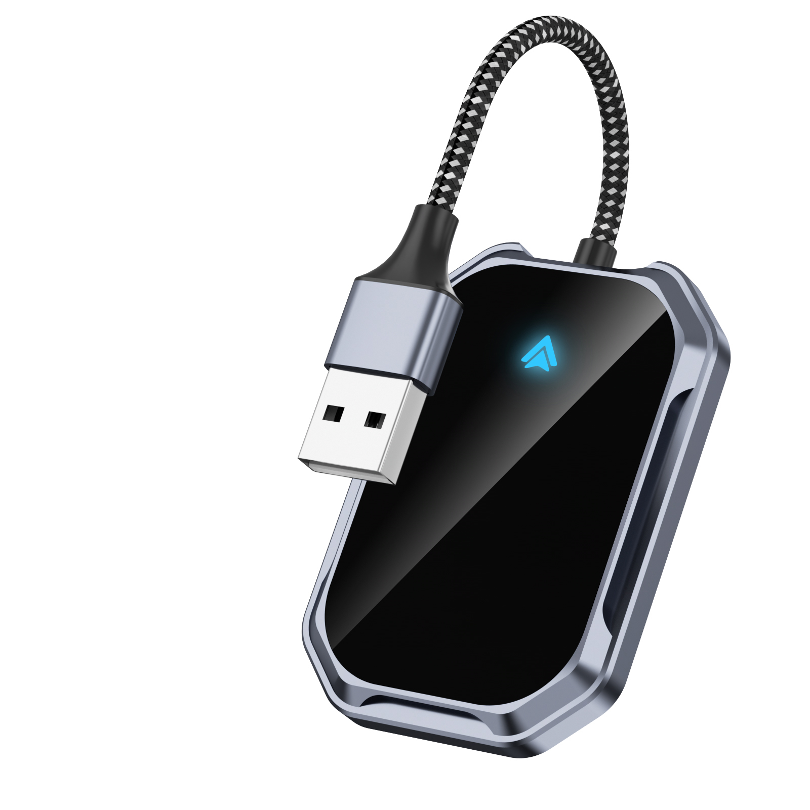Fuallwin Coche Carplay Android Auto Adaptador Usb Box Dongle Draadloze Wireless Carplay Adapter for Any Car