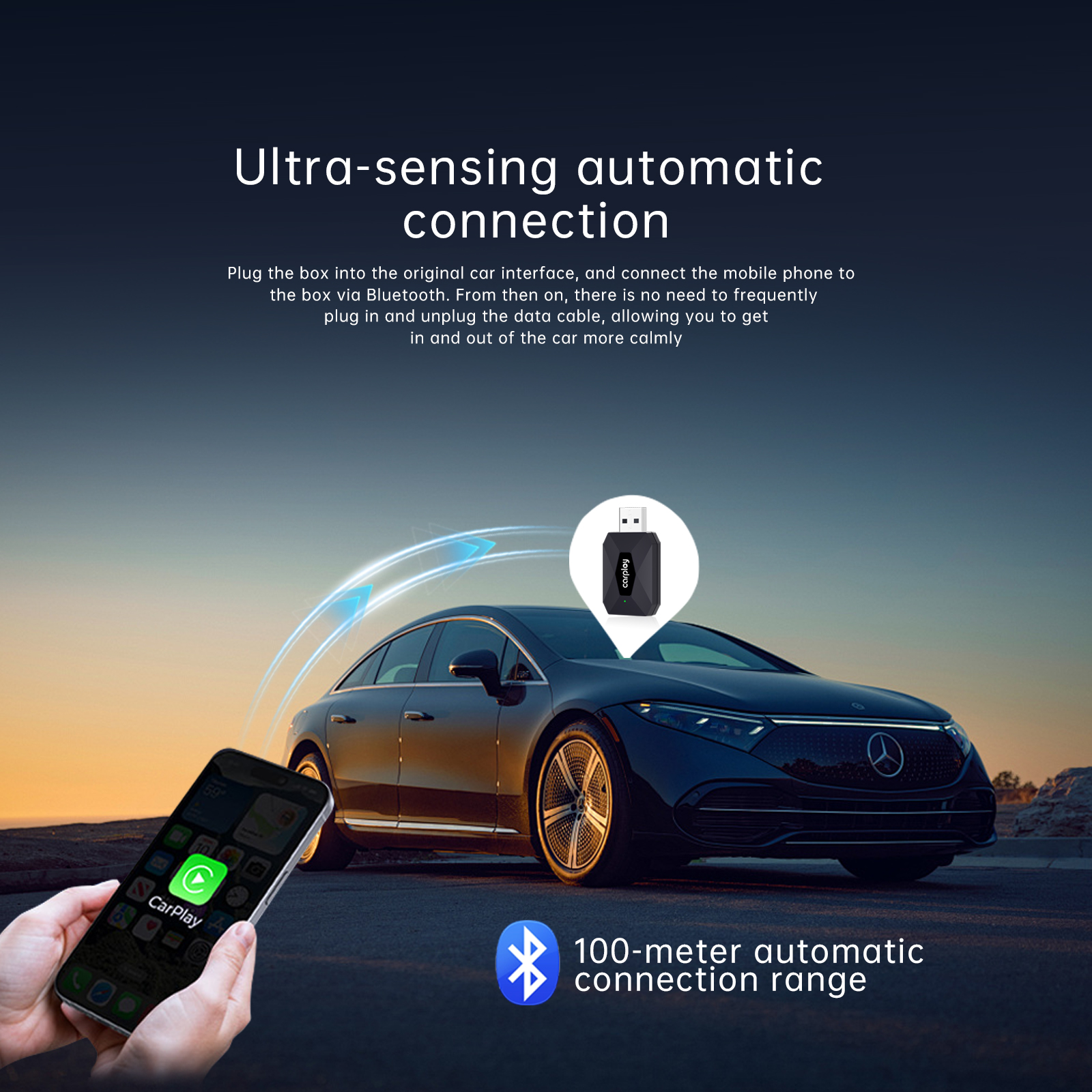 Recite zbogu savijenim šipama i uživajte u praktičnosti bezžičnog Apple CarPlay-a.