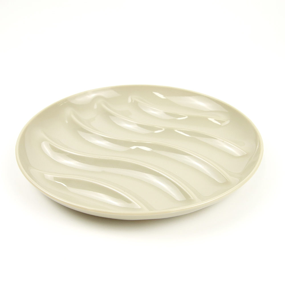 Gepersonaliseerd eenmalig gebruik PP rond voedselbord