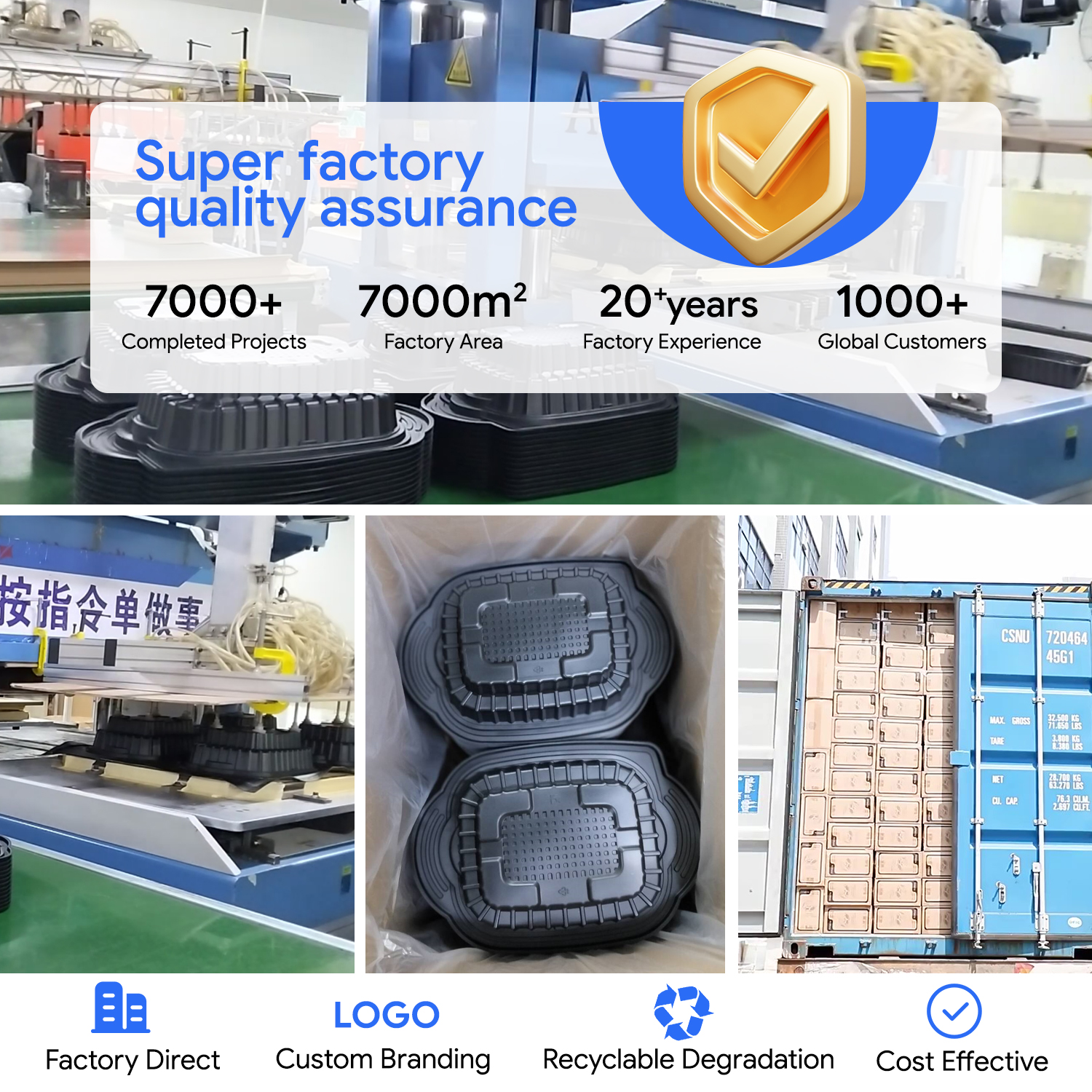 Crie uma mesa limpa e elegante com uma bandeja de alimentos branca como ponto focal da sua área de refeições.