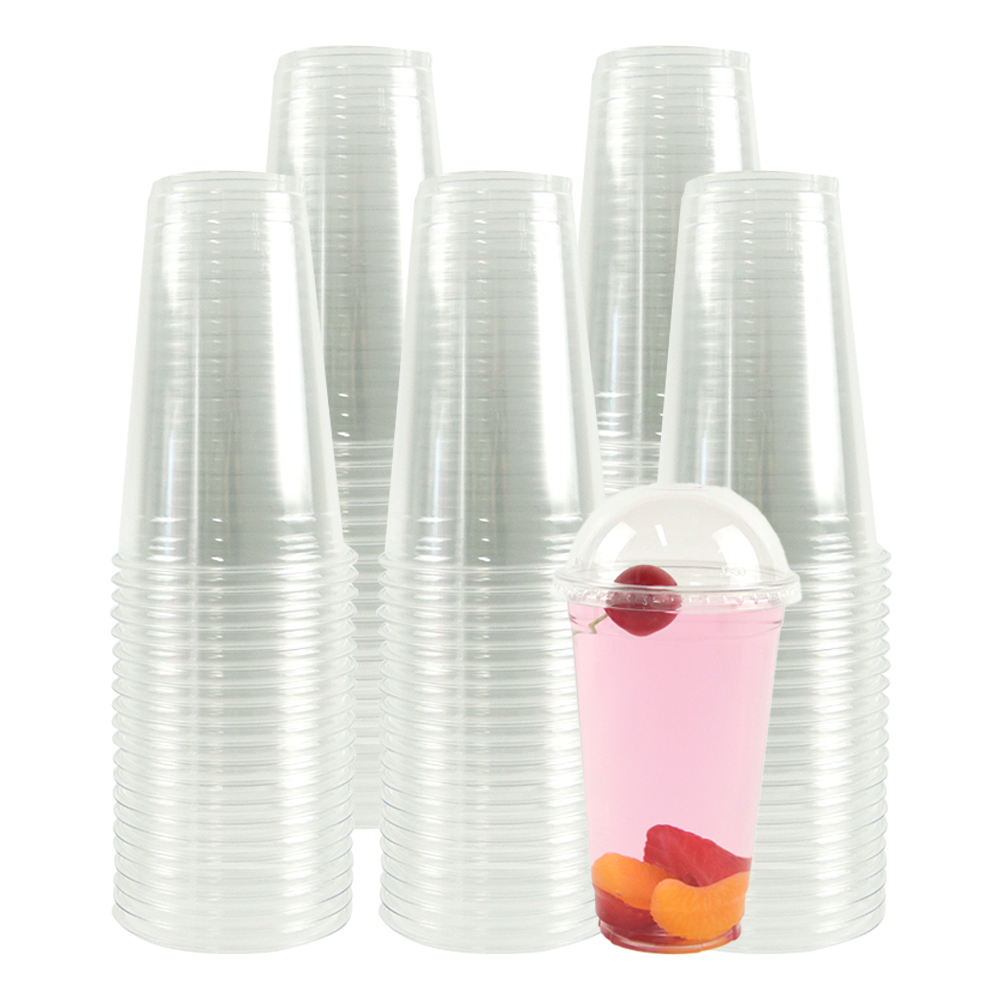 16oz 500ml PET Disposable Beverage Cup