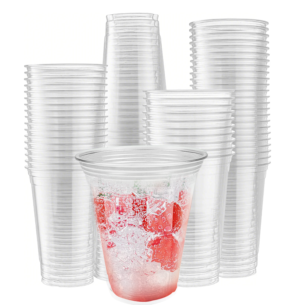 98Φ 12oz 400ml PET Plastic Cup