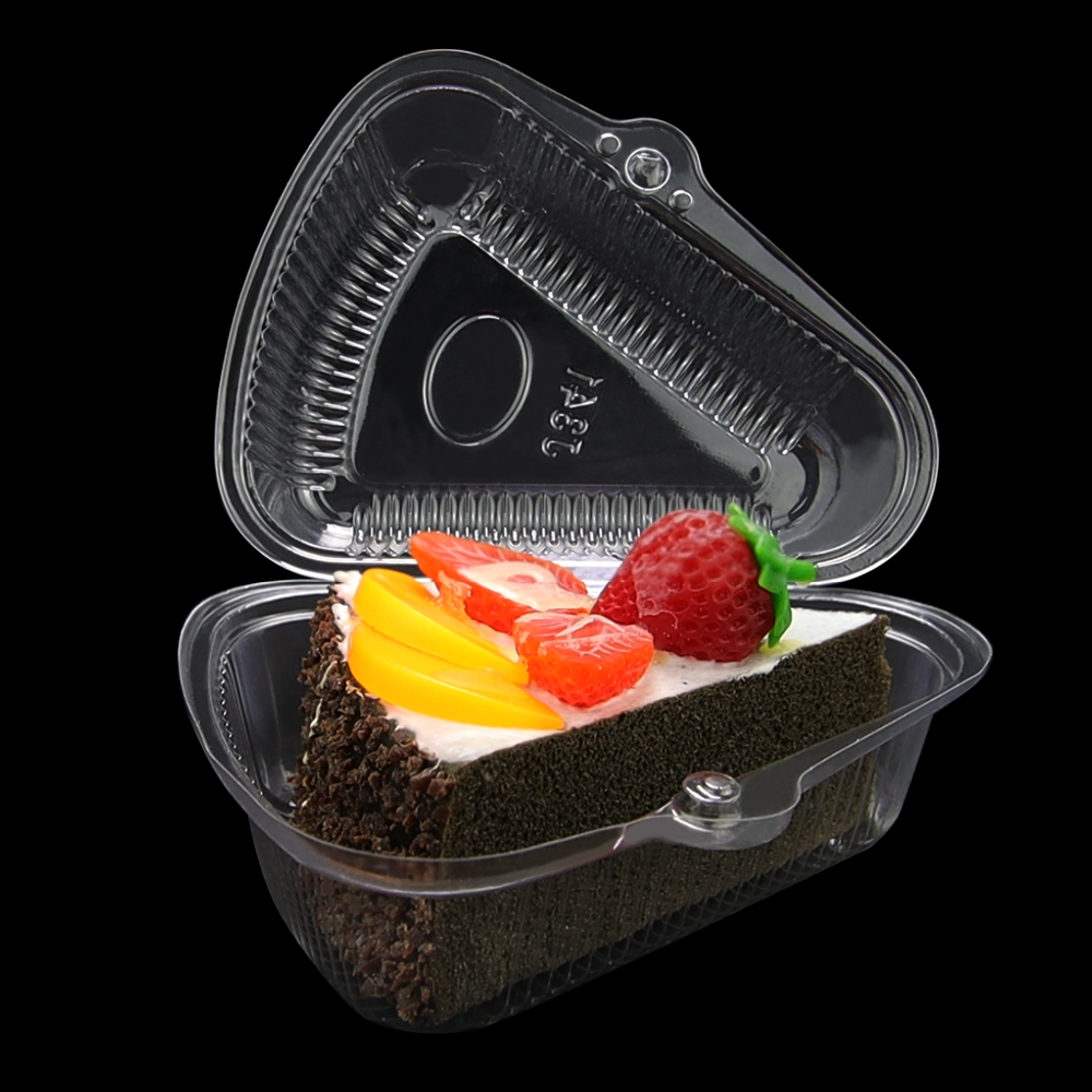 Cutie deșeurabilă pentru sandvișe din PET reciclabil