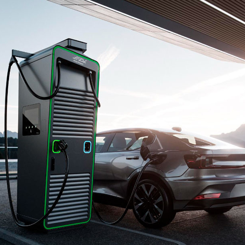 40KW iki 600KW EV įkrovimo stotelė Komercinės elektromobilių įkrovimo stotelės