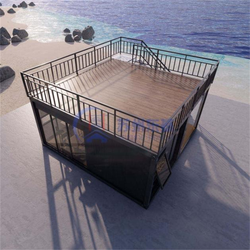 Summer beach cafe made by container?