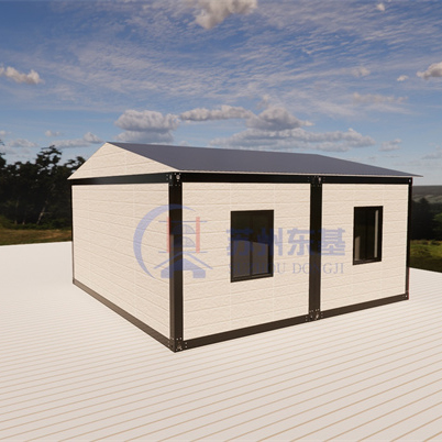 Prefabricated tiny houses with triangular roof