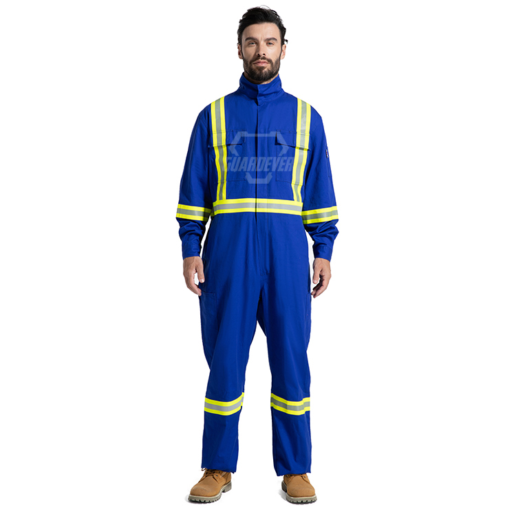 Guardever هائی وِژibiliٽي فر ورڪوير سیفٽي پير کotton فلیم ریٽارڊنٽ کورر