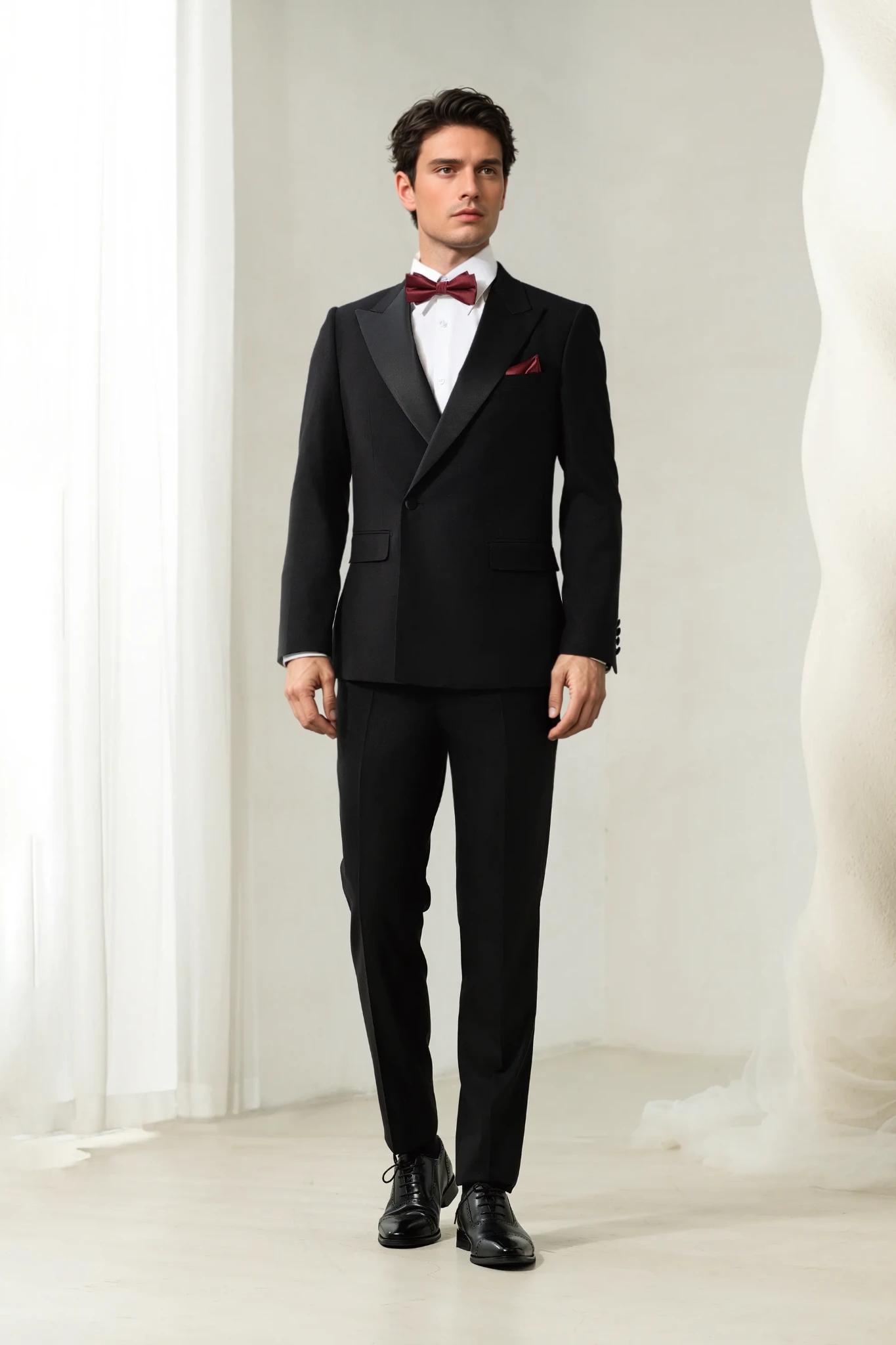 مرونة البدلة المربعة لجميع المناسبات