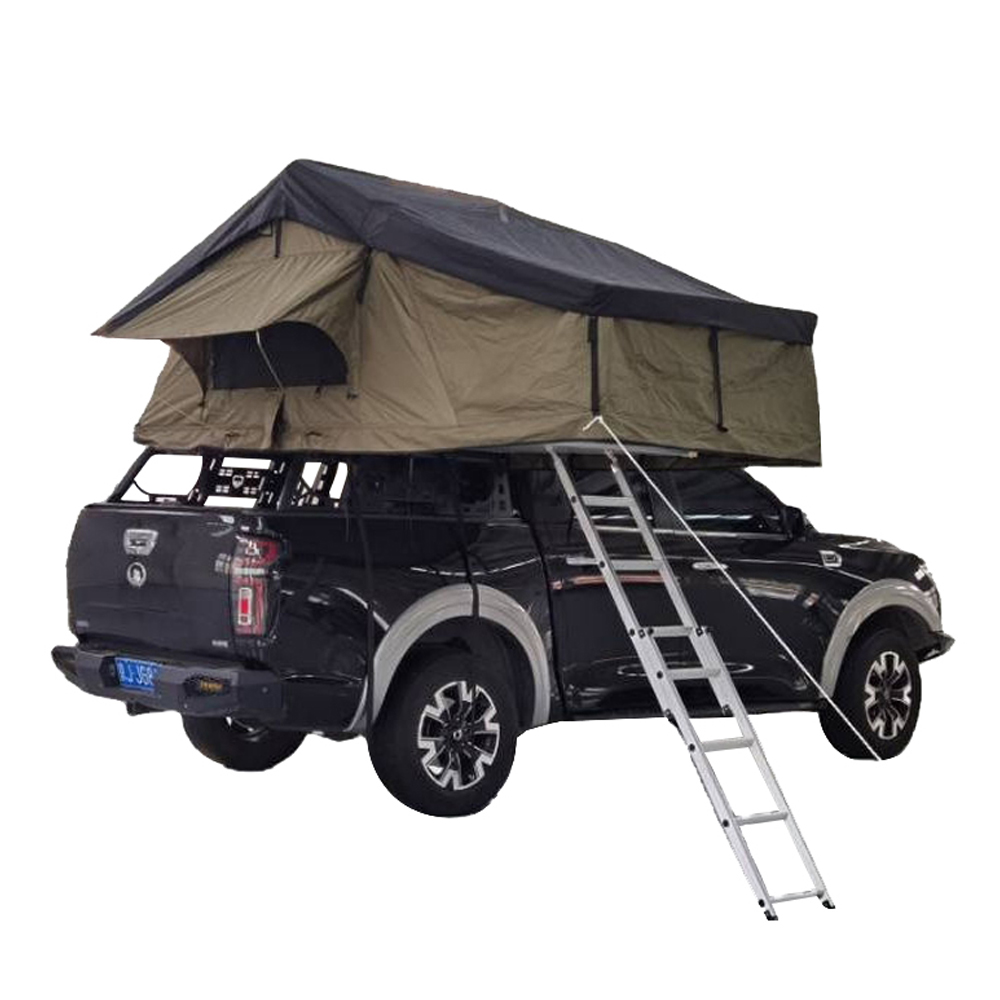 SRT01E - Brown Tent Supplier Outdoor 4X4 Camping Rooftop Car Tent Camp Accessories Rooftop Tent