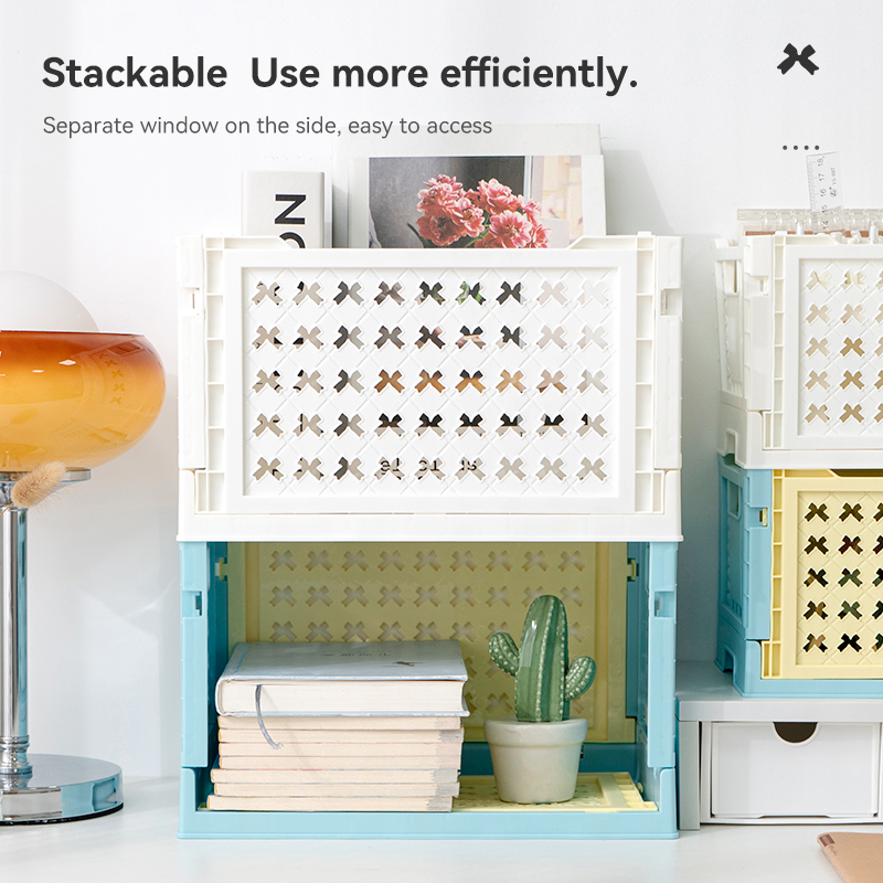 Med klara lock för enkel synlighet gör dessa behållare det enkelt att organisera och hitta saker snabbt.