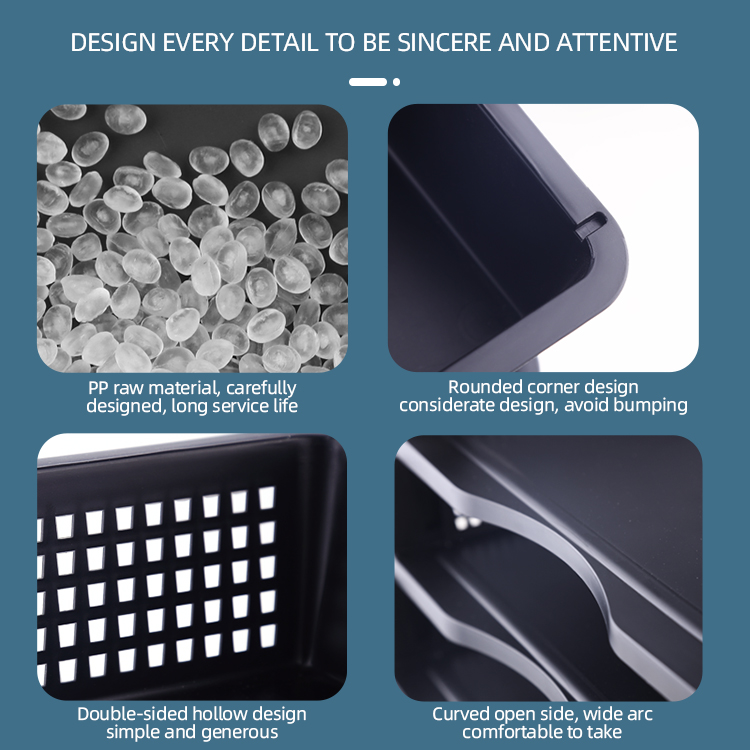 Håll din levnadsrymd rent och ordnat med en multifunktionslagringslåda