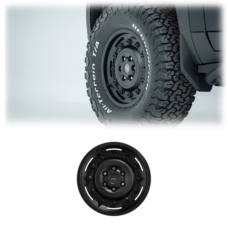 Ruote Forgiate Antiscivolo da 18 pollici URNIETA-NS per TOYOTA LC250/LC300