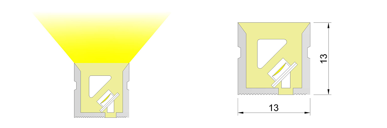 Neon Flex 3D Bend 1313 3D details